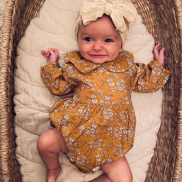 Smocked Bubble Jumper - Picture 1 of 2